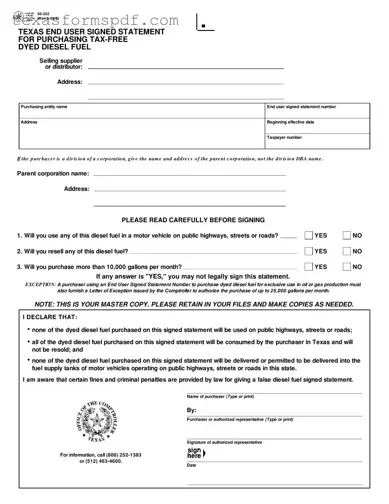 Texas 06 352 Form in PDF