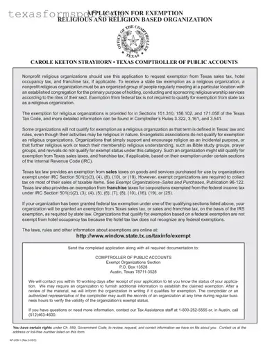Texas Ap 209 Form in PDF